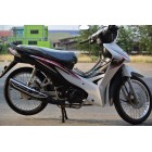 HONDAWAVE110 I ปี58 สตาร์ทมือ สี ขาว ใหม่มากๆ  มอเตอร์ไซค์มือสองDD